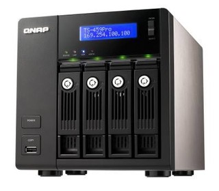 Сетевой RAID-накопитель QNAP TS-459 Pro 1.6 GHz CPU Intel Atom™ D510 с 4 отсеками для жестких дисков