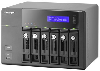 Сетевой RAID-накопитель QNAP TS-659 Pro 1.6 GHz CPU Intel Atom™ D510  6 отсеков для жестких дисков
