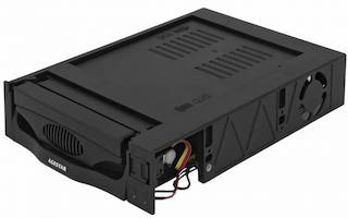 Сменный бокс AgeStar MR3-SATA(SW)-F 1fan black