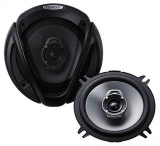 Колонки автомобильные Kenwood KFC-E1362 коаксиальные 13см 150Вт