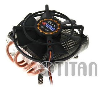 Вентилятор Titan TTC-NK95TZ/NPW(RB) Soc-775/1155/1366/AM2/AM3/FM1 Z-bearing PWM
