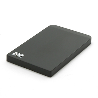 Внешний корпус 2,5" SATA AgeStar SUB2O1 (BLACK) USB2.0, алюминий, черный