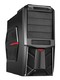 Корпус ACCORD K-13BR black red w/o PSU ATX 2*USB Audio