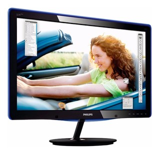 Монитор Philips 21.5" 227E3LHSU/01 Glossy-Black FullHD LED 2ms 16:9 DVI HDMI