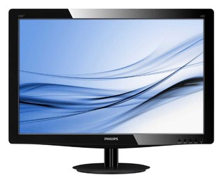 Монитор Philips 22" 220V3LSB/01 Black TN LED 5ms 16:10 DVI 1K:1 250cd