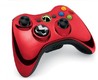 Геймпад Microsoft Xbox 360 хромированный Wireless red (43G-00028)