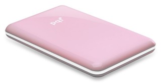 Жесткий диск PQI USB 500Gb 6550-500GR302A 2.5" (розовый)