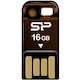 Флеш Диск Silicon Power 16Gb TOUCH T02 (Orange) оранжевый