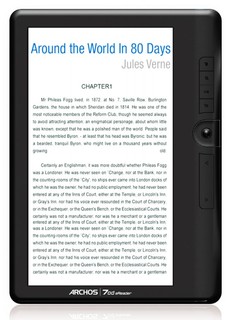 Электронная книга Archos 7" 70D (TFT, USB, SD slot, 4Gb) (501939)