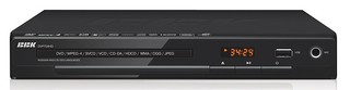 Плеер DVD BBK DVP754HD черный (+ диск на 500 песен)