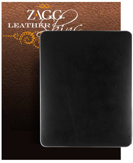 Наклейка для iPad2 ZAGG LEATHERskin для iPad2/New black