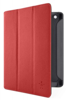 Чехол Belkin для iPad3/iPad2 CASE,FOLIO,PU/LTHR,NEW iPAD,TRFLD MGNT,RED CPT/GRVL0F8N755cwC01