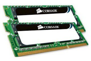 Память SO-DDR3 8192Mb 1333MHz Corsair (CMSA8GX3M2A1333C9) Kit of 2 RTL