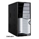 Корпус Super Power Q3343-A11 Black-Silver 450W USB/Audio/Fan