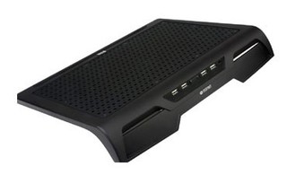 Подставка для ноутбука Titan TTC-G25T/B4 4 USB black
