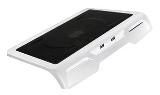 Подставка для ноутбука Titan TTC-G25T/W2 2 USB white