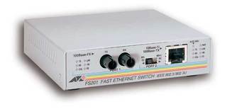 Медиаконвертер Allied Telesis (AT-FS202) 10/100TX (RJ-45) to 100FX (SC) 2 port