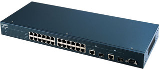 Коммутатор ZyXEL ES-3124PWR 24-портовый управляемый PoE L2