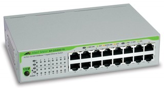 Коммутатор Allied Telesis (AT-GS900/16) 16 port 10/100/1000TX unmanged Silent Operation