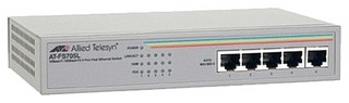 Коммутатор Allied Telesis (AT-GS900/5E) 5 port 10/100/1000TX unmanged with external power supply