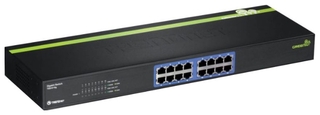 Коммутатор TRENDnet TEG-S16G 16-портов гигабитный GREENnet стоечный