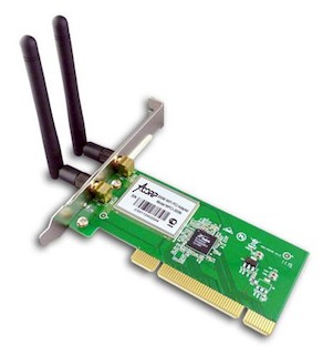 Сетевая карта Acorp WPCI-300N (PCI, 802.11n, 300Mbps)