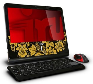Моноблок IRU 108 18.5"/D510/2Gb/320G/GMA3150/DVDRW/WiFi/CR/Cam/K&m