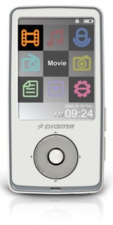 Плеер Flash Digma Insomnia2 8Gb FM 2.4" TFT display white