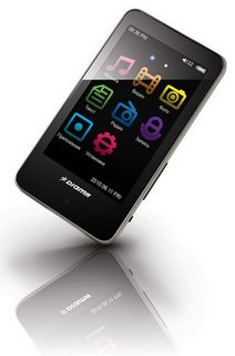 Плеер Flash Digma Insomnia5 16Gb FM 3" TFT Touch display белый