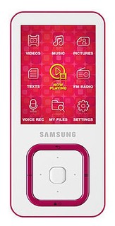 Плеер Flash Samsung YP-Q3AW 4Gb White USB2.0