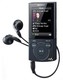 Плеер Flash Sony NWZE444B 8Gb D&D чёрный (Kit with speakers)