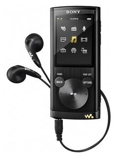 Плеер Flash Sony NWZE454B 8Gb черный