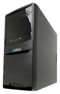 Корпус FORMULA FN-339P black 500W ATX SECC 2*USB audio 80mm fan