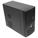 Корпус FORMULA FM-501D black 400W mATX  2*USB audio 80mm fan