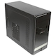 Корпус FORMULA FM-524D black 400W mATX  2*USB audio 80mm fan