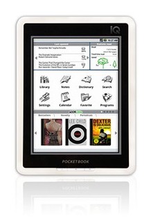 Электронная книга PocketBook 7" IQ 701 белый (Android,WiFi,Touch screen)