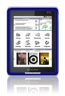 Электронная книга PocketBook 7" IQ 701 синий (Android,WiFi,Touch screen)
