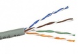 Кабель сетевой KRAULER UTP  категории 5e, 4пары, 24AWG(0.52мм), 100%медь, 305м, оболочка PVC