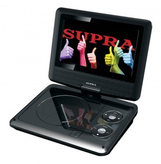 Портативный DVD Плеер Supra SDTV-716UT черный