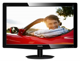 Монитор Philips 21.5" 226V3LAB/01 Glossy-Black TN LED 5ms 16:9 DVI M/M 10M:1 250cd