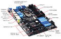 Материнская плата Giga-Byte GA-Z77X-UD5H  s1155 /Z77/ 4xDDR3,3xPCI-E,VGA,DVI,HDMI,DP,2xGbLAN,ATX