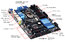 Материнская плата Giga-Byte GA-Z77X-UD5H  s1155 /Z77/ 4xDDR3,3xPCI-E,VGA,DVI,HDMI,DP,2xGbLAN,ATX