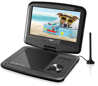 Портативный DVD Плеер BBK PL944TI черный