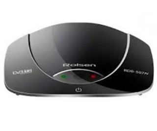 Ресивер DVB-T2 Rolsen RDB-507N черный