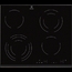Варочная поверхность Electrolux EHF6343FOK (стеклокерамика, цвет: чёрный)
