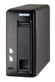 Сетевой накопитель QNAP TS-119P+  с одним отсеком для жестких дисков. Marvell 1.6 ГГц