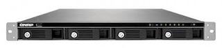 Сетевой накопитель Qnap TS-469U-RP 4-HDD Intel Atom D2700 2.13 ГГц RAID  2 бп стоечный без рельс