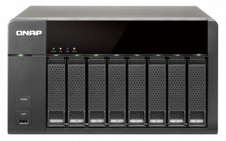 Системы хранения Qnap TS-869L 8 отсеков для жестких дисков. Intel Atom D2700 2.13 ГГц