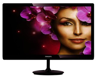 Монитор Philips 21.5" 227E4QSD/01 Black Cherry IPS LED 14ms 16:9 DVI 20M:1 250cd