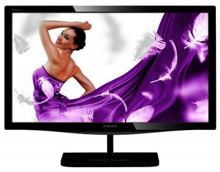 Монитор Philips 21.5" 229C4QSB/00 Glossy-Black IPS LED 5ms 16:9 DVI 20M:1 250cd
